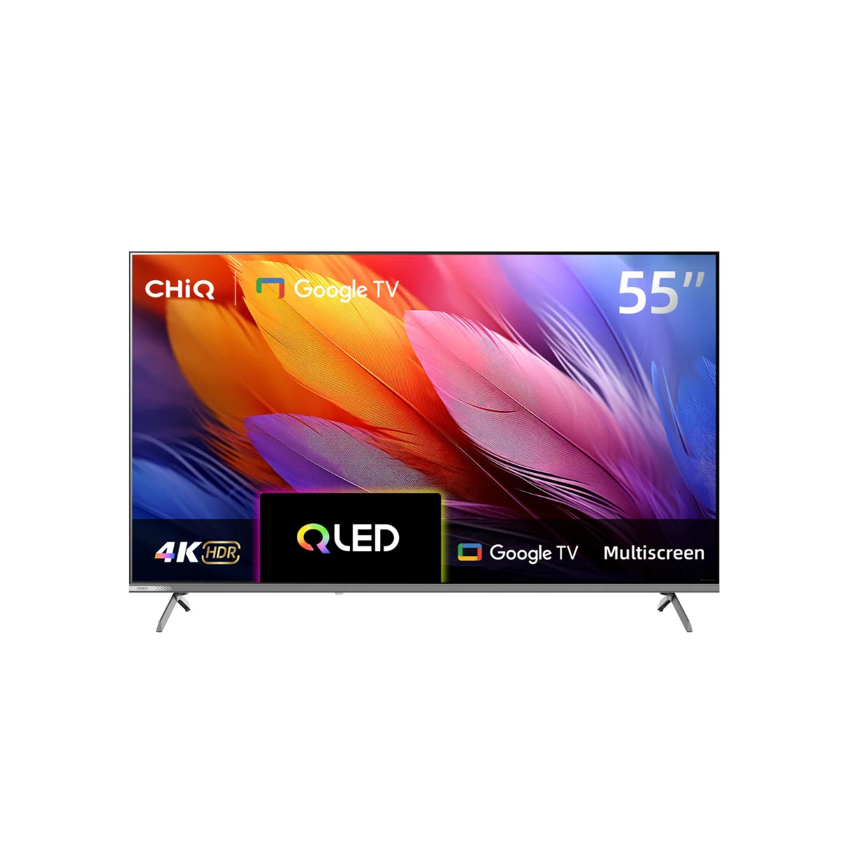 CHiQ 55″ QLED 4K Google TV | Premium Display & Smart Features رؤية