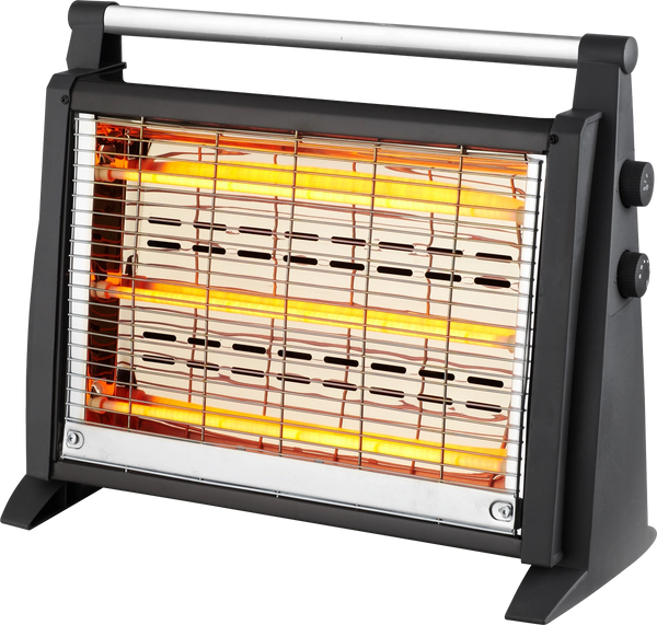 مدفأة كهربائية إلكتروماتيك بقوة 1800 واط و مستوى عدد 2 للحرارة ونظام امان للسقوط