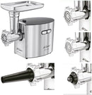 ارزوم فرامة لحوم 1500 واط 3 وظائف ستانلس ستيل 3 اقراص لون فضى AR1125-1