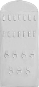 منظم مجوهرات واكسسوارات، رمادي، 45 × 90 سم