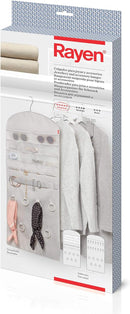 منظم مجوهرات واكسسوارات، رمادي، 45 × 90 سم