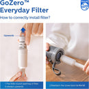 زجاجة مياه مع فلتر كربوني من فيليبس  AWP2731PKR/24