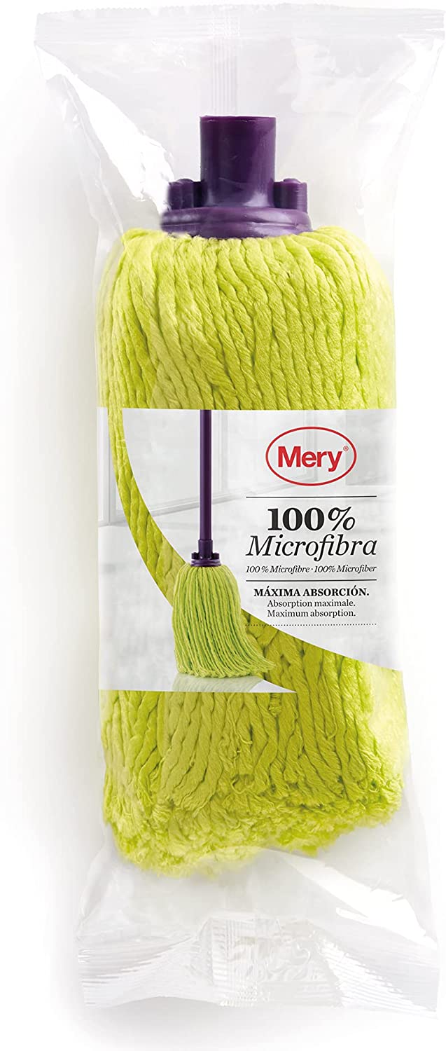 Mery Microfibre Mop Lime Green 0440.01  