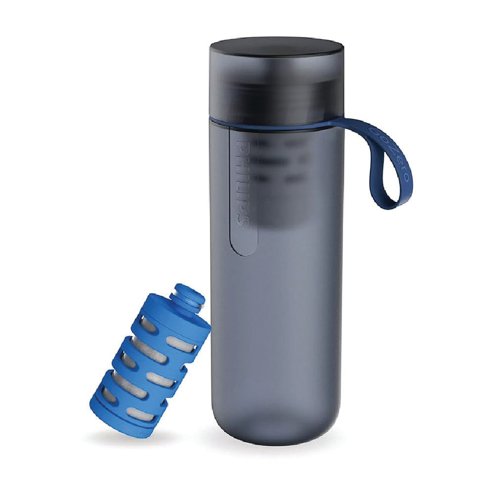 مطرة مياه مع فلتر كربوني من فيليبس Philips Water Bottle GoZero AWP2712BLR/24 مطرة مياه مع فلتر كربوني من فيليبس Philips Water Bottle GoZero AWP2712BLR/24