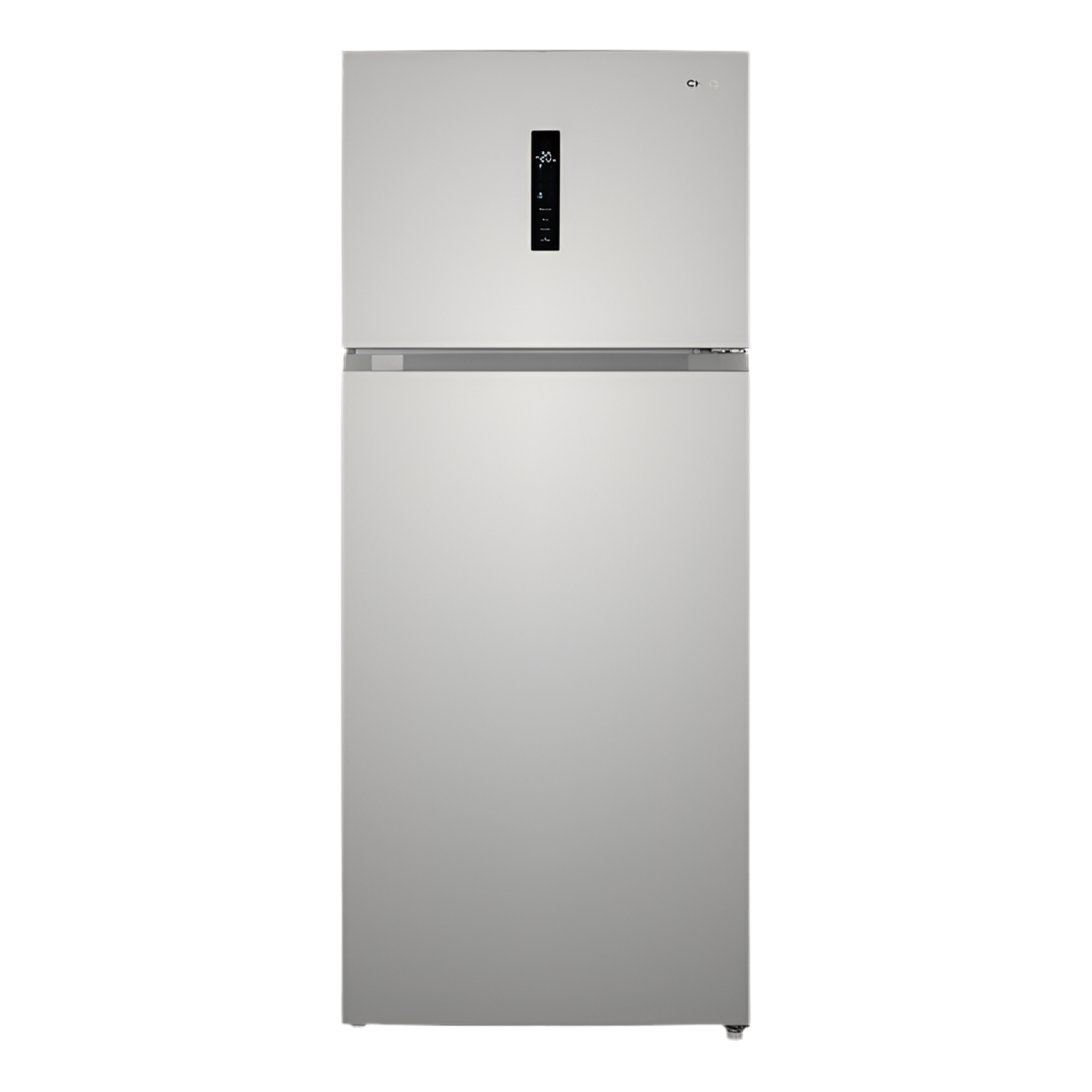 ثلاجة 580 لتر سلفر من Top Mounted CHIQ ثلاجة 580 لتر سلفر من Top Mounted CHIQ
