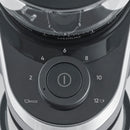 مطحنة قهوة من Severin  3880  لطحن متوازن، ضبط درجة الطحن حتى 30 مستوى، حاوية حبوب قابلة للإزالة، 140 واط، فولاذ مقاوم للصدأ