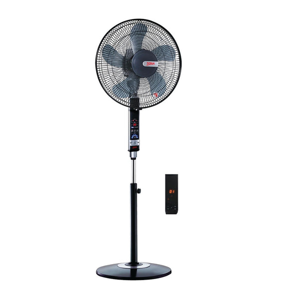 SF-4028DR Sona Stand Fan Black with Remote Control