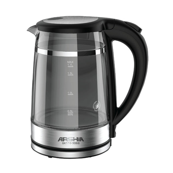 Arshia Double Layered Glass Kettle 1.7L