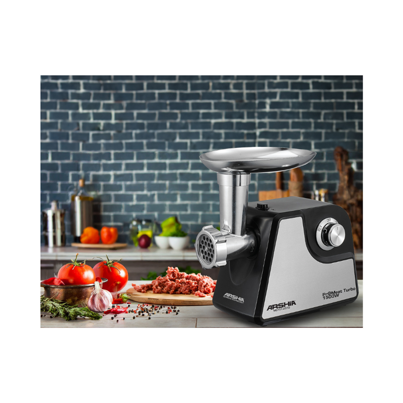 Arshia Essential Meat Grinder Black