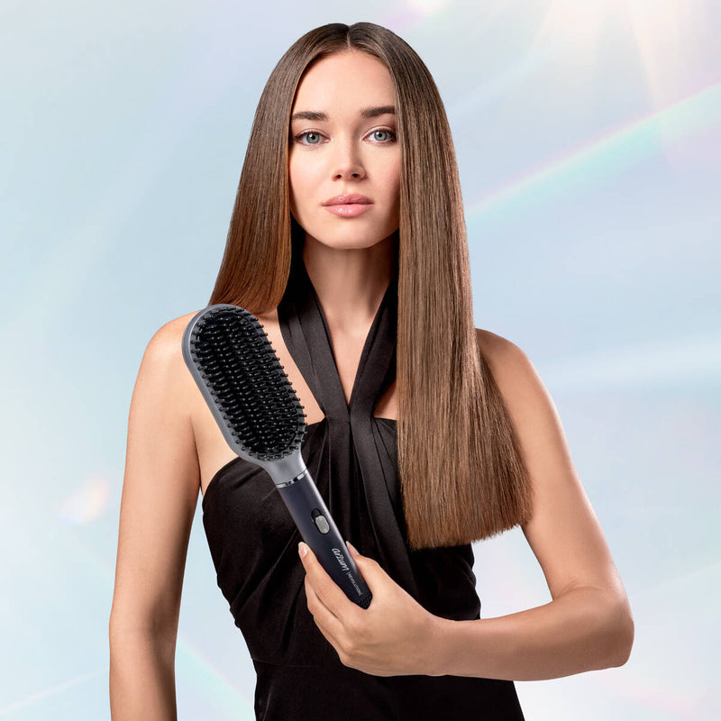 AR5158 Revolution Hair Straightening Brush - Platinum Grey