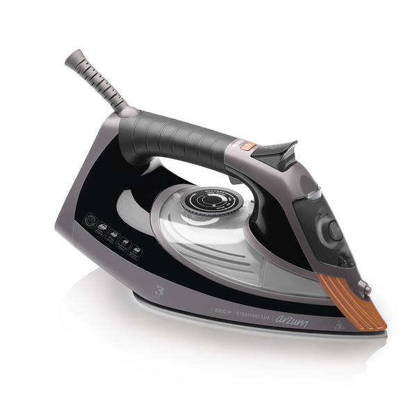 AR693 Stemart Lux Steam Iron- Black