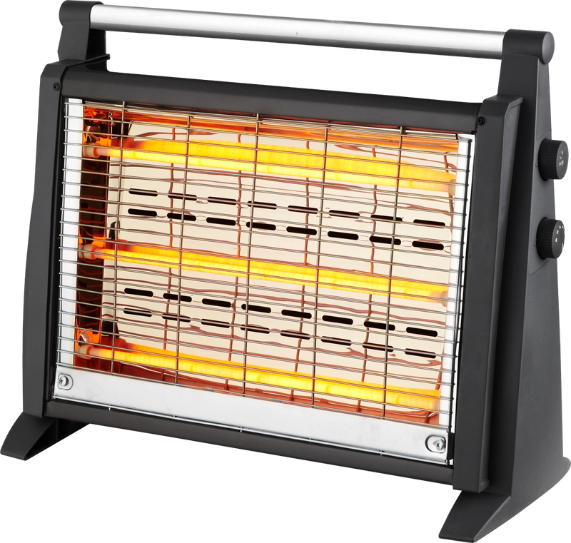 مدفأة كهربائية إلكتروماتيك بقوة 1800 واط و مستوى عدد 2 للحرارة ونظام امان للسقوط