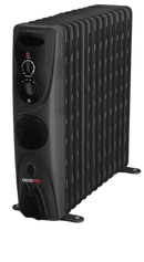 مدفأة كهربائية إلكتروماتيك بقوة 2500 واط و مستوى عدد 3 للحرارة مع مروحة تيربو