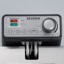 قلاية زيت كهربائية SEVERIN FR 2431 – سعة 3 لتر، قدرة 2000 واط، حتى 400 غرام، ستانلس ستيل / أسود