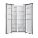 ثلاجة 525 لتر من Side by Side CHIQ Silver