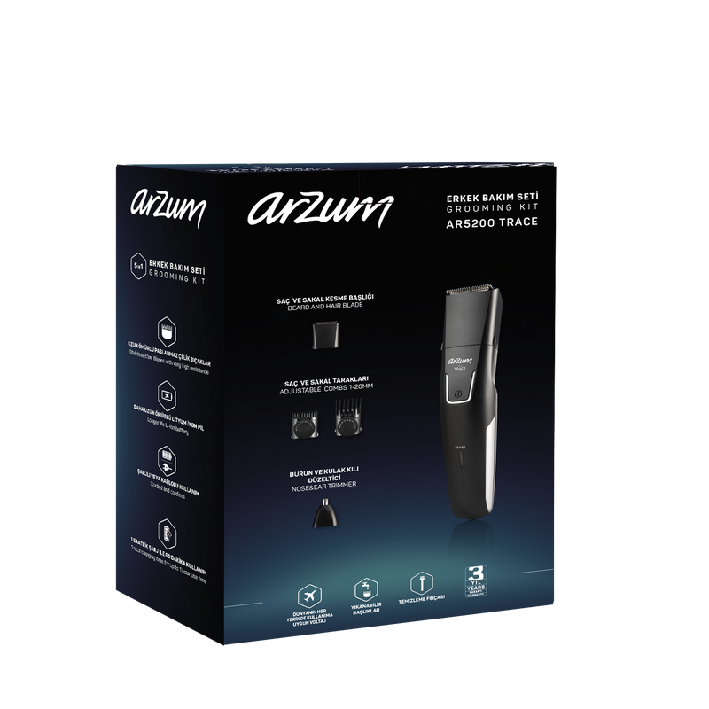 Arzum 5 in 1 Shaver - AR5200