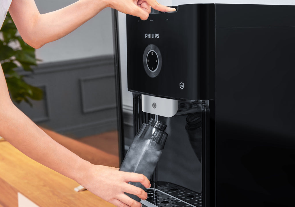 كولر ماء م بتعبئة سفلية باستخدام اشعة فوق البنفسجية مع تقنية Micro P-Clean من فيليبس كولر ماء م بتعبئة سفلية باستخدام اشعة فوق البنفسجية مع تقنية Micro P-Clean من فيليبس